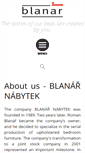 Mobile Screenshot of blanar.cz